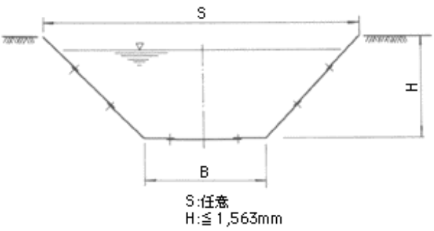 コルゲートフリューム　E形