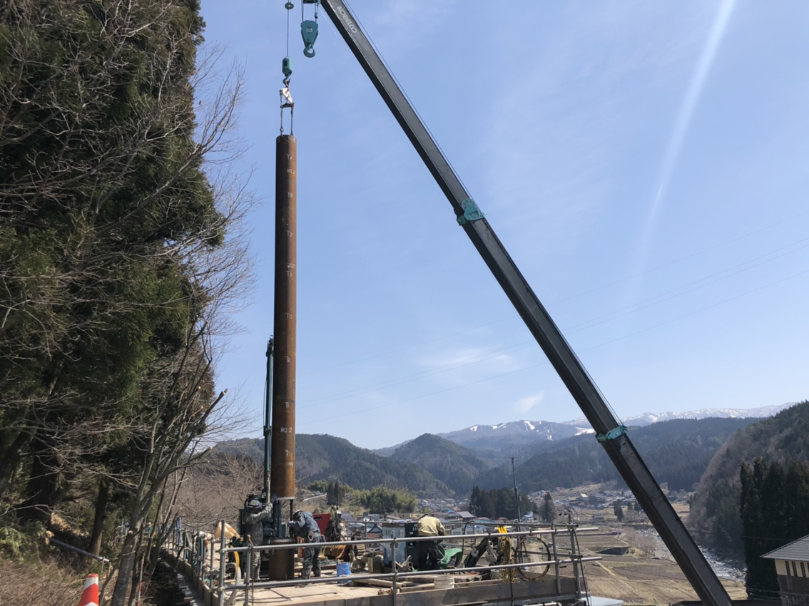 JFE　地すべり抑止杭　（災害復旧工事など）