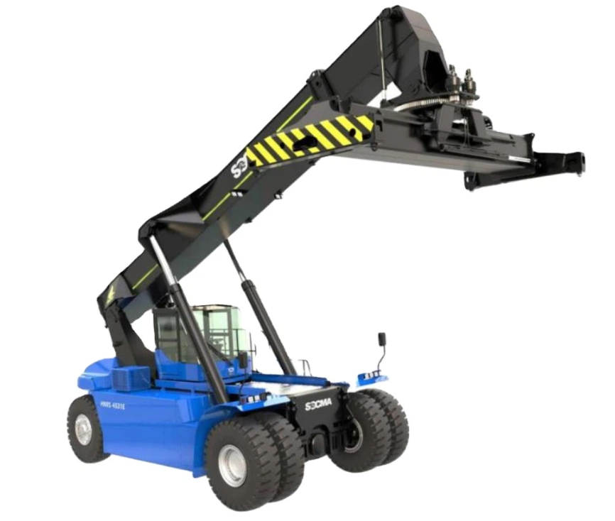 SOCMA　電気コンテナリーチスタッカー　ゼロエミッション　HNRS-4531E